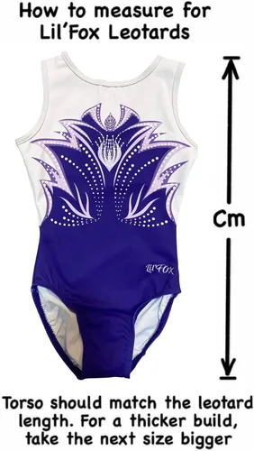 Miniatura 6 de LIL'FOX Leotardos de gimnasia para niñas Baile infantil, vaso, acrobacia, equipo de gimnasia