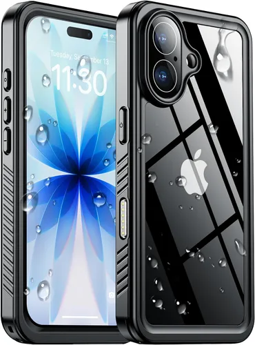 Miniatura 30 de SPIDERCASE Solo diseñada para el iPhone 13 Pro Max, funda impermeable, lente incorporada y protector de pantalla, protección completa de alta