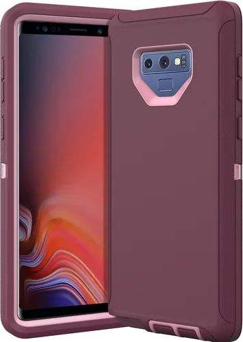 Miniatura 8 de Funda para Samsung Galaxy Note 9, a prueba de caídas, a prueba de golpes, resistente, funda protectora para Samsung Note 9, 6.4 pulgadas (negro)