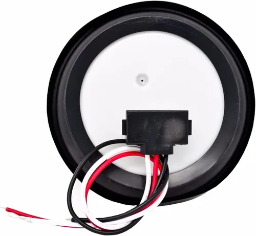 Miniatura 3 de All Star Truck Parts ] Kit de luces redondas de 4 pulgadas para remolque de marcha atrás/de respaldo/cola de 24 LED, color blanco, con enchufe y LED