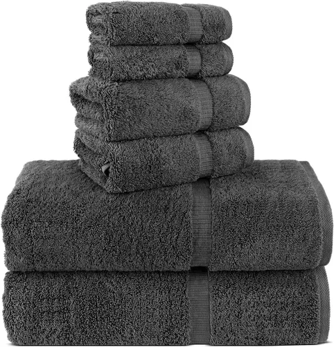 Miniatura 27 de Chakir Turkish Linens - Toallas turcas de alta calidad 100% algodón para baño, 13 x 13 pulgadas (6 toallas pequeñas, aguamarina)