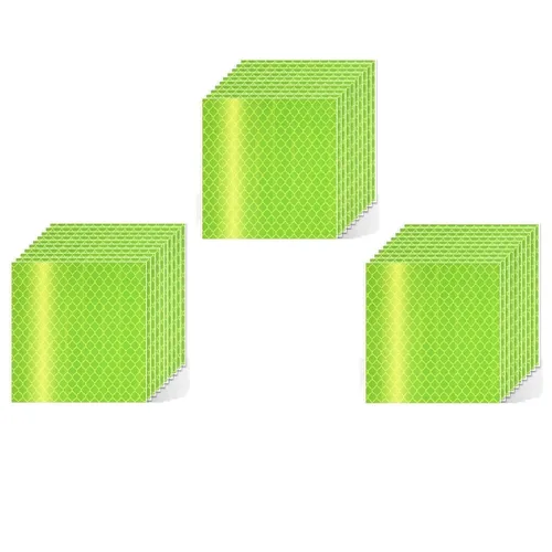 Miniatura 43 de Cinta reflectante blanca de 4 pulgadas, adhesivo de seguridad de advertencia impermeable para exteriores (10 pies)