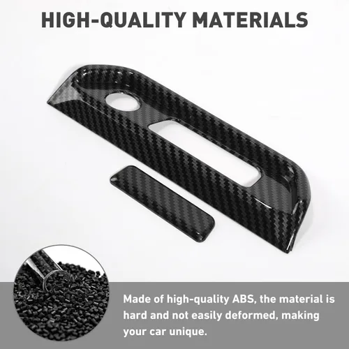 Miniatura 7 de Caja de almacenamiento para reposabrazos central para Ford Bronco, cubierta del panel del interruptor, decoración interior, compatible con Ford