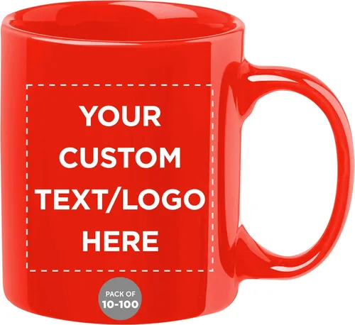 Miniatura 39 de Tazas de café de cerámica personalizadas para el Día del Padre, 11 onzas, juego de 10/50/100, paquete personalizado a granel, juego de tazas de café