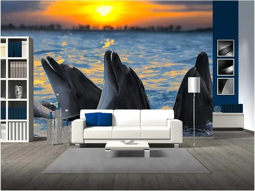 Miniatura 28 de wall26 - Mural adhesivo decorativo para pared (tamaño grande), WMR-WP-X-DD51-66x24x4