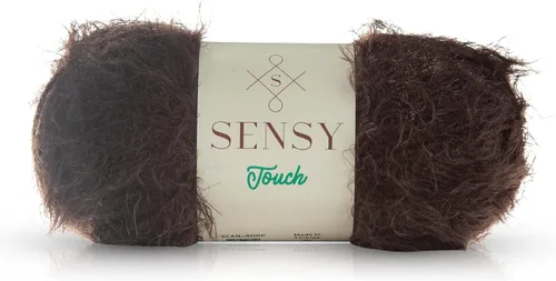 Miniatura 31 de Sensy Touch - Ovillo de lana, 3.5 onzas, 268 yardas, calibre 3 claro (blanco)
