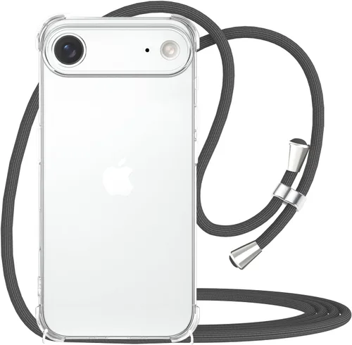 Miniatura 12 de Funda cruzada para iPhone SE 2/3, correa de cordón ajustable transparente para el cuello para mujer para iPhone 7/8, funda de teléfono TPU suave a