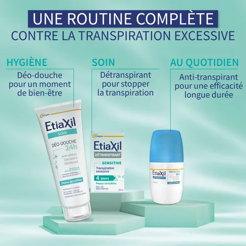 Miniatura 7 de Etiaxil Behandlung für Schweißmittel– empfindliche Haut – 0.5 fl oz