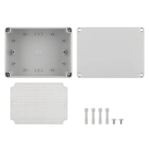 Miniatura 6 de Inkbird Plus Caja de conexiones de plástico, IP67 a prueba de polvo e impermeable, caja de bricolaje duradera para proyectos eléctricos, 8 x 6 x 4
