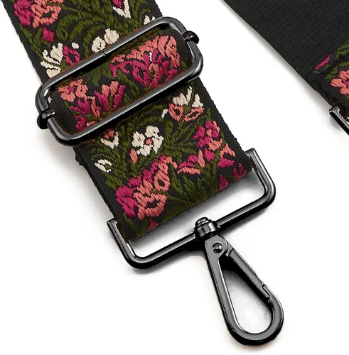 Miniatura 169 de ZOOEASS Hebillas de níquel Correa ancha para el hombro ajustable de repuesto para cinturón de pistola, hebilla de guitarra estilo bandolera