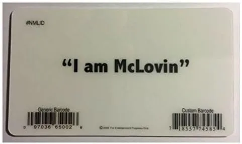 Miniatura 2 de McLovin - Licencia de conducir de Hawái - Superbad - Reproducción de utilería de película novedosa