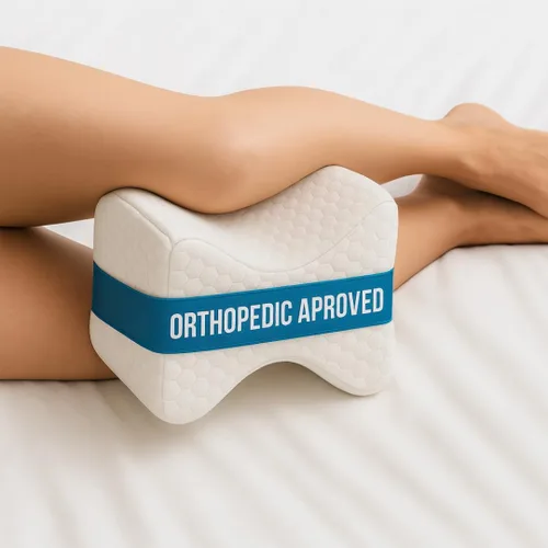 Miniatura 2 de Almohada ergonómica separadora de rodilla, espuma viscoelástica, forma anatómica