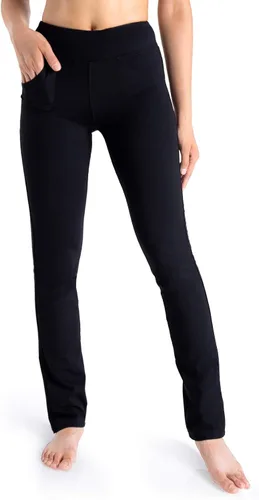 Yogipace - Pantalones deportivos para mujer para entrenamiento yoga con pierna recta entrepierna de 27 29 31 33 35 y 37pulgadas y bolsillos laterales
