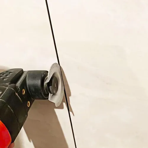 Miniatura 4 de Cuchillas de herramientas oscilantes, cuchillas de carburo de diamante para extracción de lechada y corte de azulejos suaves, segmento de dedo