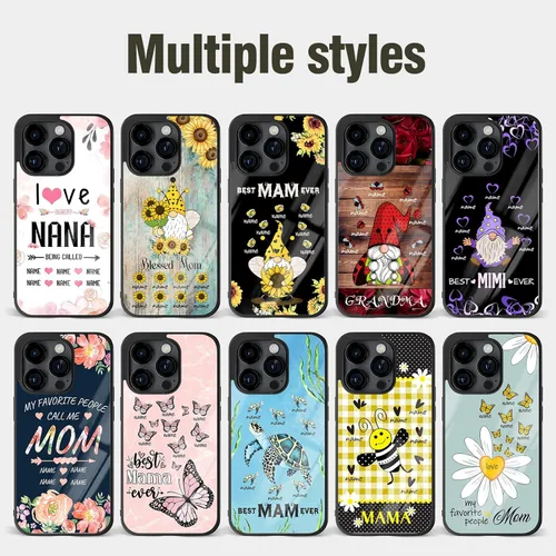 Miniatura 4 de Fundas de teléfono con nombre personalizado, regalos estéticos para mujer para iPhone 6 7 8 11 12 13 14 15 16 17 Pro Max Plus Mini X, para Samsung