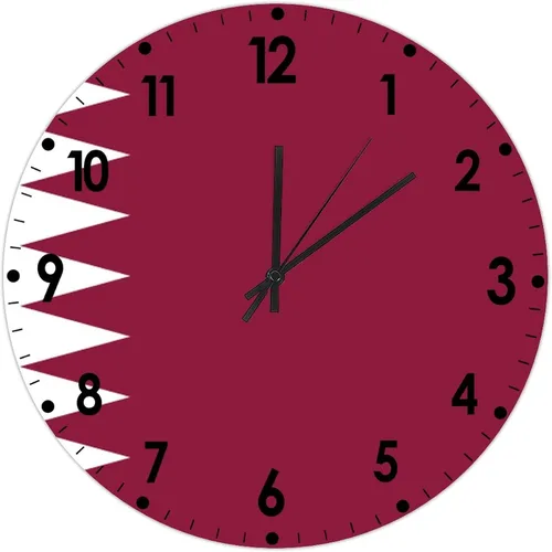 Miniatura 499 de Cheyan Reloj de pared con bandera de Canadá de 12 pulgadas, silencioso, sin tictac, de PVC, funciona con pilas, reloj redondo decorativo, regalo