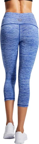 Miniatura 6 de NELEUS Pantalones de entrenamiento de cintura alta con control de abdomen para mujer