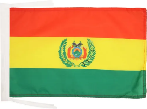Miniatura 1151 de Bandera de México AZ FLAG, 45.7 x 30.5 cm, con cordones - Pequeñas banderas mexicanas de 30 x 45 cm - Bandera de 45.7 x 30.5 cm