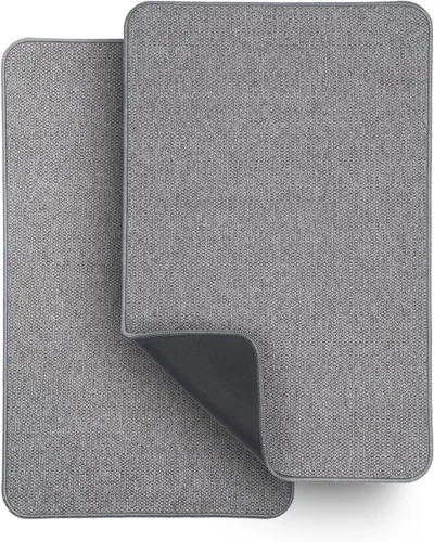 Miniatura 66 de Bosap Alfombra de Baño, Alfombras Corredoras de Baño Ultra Delgadas, Alfombras de Baño Grandes para Baño, Secado Rápido, Antideslizante, Lavable a