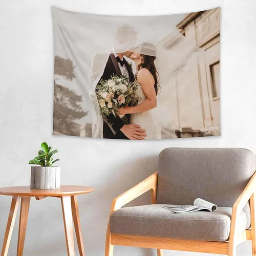 Miniatura 5 de Sonernt Imágenes de carga de tapiz personalizadas, decoración personalizada para el hogar, foto personalizada para colgar en la pared, telón