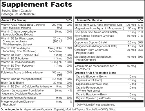 Miniatura 3 de Naturelo Multivitamina de un día para mujeres, 1