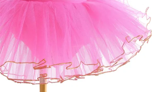 Miniatura 11 de Dressy Daisy Zapato de bailarina con lentejuelas para niñas pequeñas, vestido tutú de ballet rosa, disfraz de baile elegante