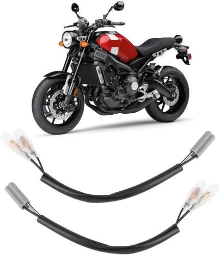 Miniatura 3 de Adaptador de cableado de giro, 7.5 in/7.5 pulgadas Adaptador de cableado de motocicleta Reemplazo de enchufe de 2 pines Conector de enchufe de cable