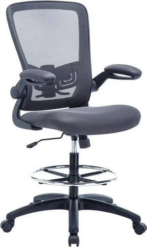Naomi Home Serena Silla ergonómica de malla de redacción, ajustable, malla transpirable, soporte lumbar, ergonómica y ajustable en altura ajustable,