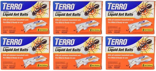 Terro Cebos líquidos para hormigas T300-3 - 6 paquetes
