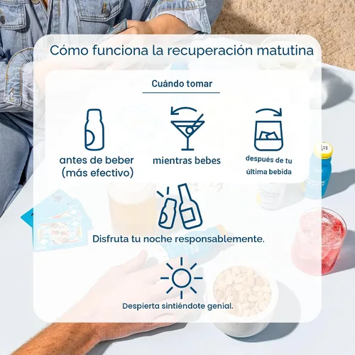 Miniatura 3 de Recuperación de la mañana por más laboratorios, bebida de desintoxicación hepática pendiente de patente. Sin cafeína, sin OMG, sin sabores