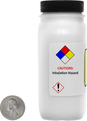 Miniatura 3 de Disulfuro de molibdeno [MoS2] 99% grado AR polvo 6 onzas en una botella ahorradora de espacio