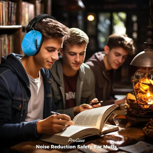 Miniatura 156 de ProCase NRR 28dB Noise Reduction Ear Muffs, Foldable Adjustable Noise Cancelling Headphones