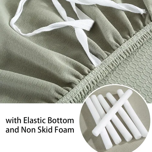 Miniatura 5 de Fundas para sofá, funda de sofá de alta elasticidad, funda de sofá de jacquard suave, funda antideslizante para sofá, protector de muebles
