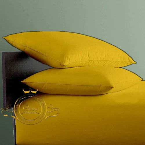 Miniatura 30 de Crown Collection Juego de 2 fundas de almohada estándar de 20 x 26 pulgadas, hipoalergénicas de 600 hilos, 100% algodón egipcio, fundas de almohada