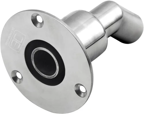 Miniatura 7 de OCEANBROAD Tubo de escape a través del casco de acero inoxidable 316, accesorio de 22 mm/24 mm, tubo de manguera marina para Webasto, Planar