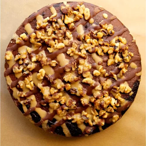 Kentucky Woods Bourbon Barrel Cake (5 pulgadas) – 1 a 2 porciones – Auténtico postre Bourbon de Kentucky