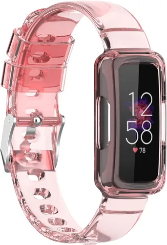 Miniatura 10 de Funda protectora con correas compatibles con Fitbit Luxe/Inspire 2/Inspire/Inspire hr/Ace 2/Ace 3, bonita correa de reloj suave para hombres