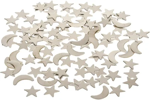 Miniatura 3 de ROCKYMART, escultura magnética de estrella y luna.