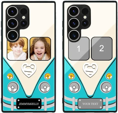Miniatura 100 de Funda de teléfono personalizada para Samsung Galaxy S22+ / S22 Plus 5G, funda de TPU suave de vidrio templado antiarañazos personalizada con foto