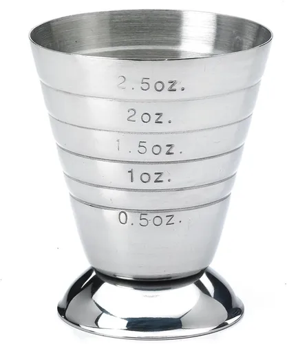Miniatura 8 de Barfly Taza medidora de barra, 2.5 onzas., Gun Metal Black Negro