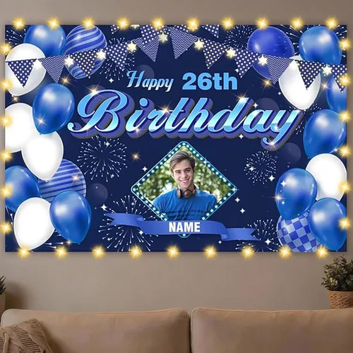 Miniatura 45 de Dicodes Decoraciones de cumpleaños de unicornio personalizadas para niñas, pancarta de cumpleaños de unicornio, decoración de cumpleaños de princesa