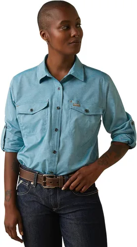 Miniatura 41 de Ariat Camisa de trabajo para mujer Rebar Made Tough Venttek Durastretch