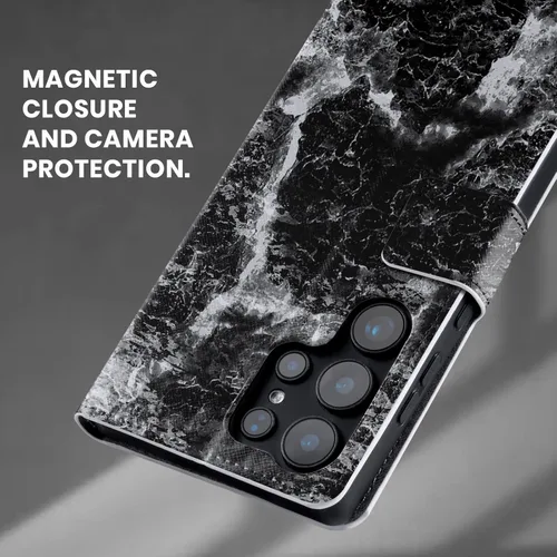 Miniatura 4 de Head Case Designs Haroulita Laguna 3 Places 2 - Funda de piel tipo cartera con licencia oficial compatible con Samsung Galaxy A13 5G (2021)