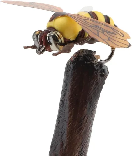 Miniatura 4 de 2 señuelos de pesca con mosca de abeja, señuelos de pesca de trucha de abejorro, pesca con mosca