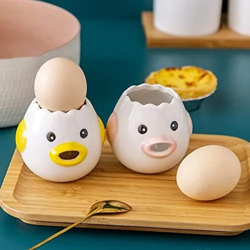 Miniatura 4 de Separador de yema de clara de huevo, separador de huevos, separador de yema, filtro de huevo, separador de huevos, herramienta de cocina creativa