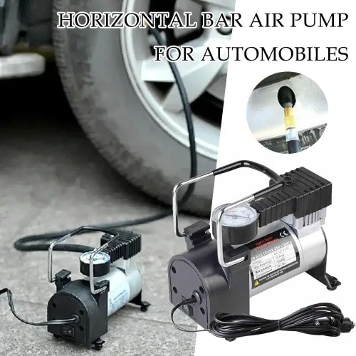 Miniatura 2 de Bomba de neumáticos de automóvil, inflador de neumáticos, compresor de aire portátil, bomba de aire para neumáticos de automóvil, bomba