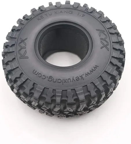 Miniatura 4 de KYX Racing Rubber 1.9 Inch Neumáticos 4.646 in x 1.772 in Neumáticos para 1/10 Rc Crawler (2pcs)