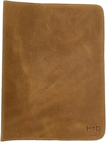 Miniatura 7 de Hide & Drink, Journal Cover Compatible with Moleskine XL (7.5 x 9.75 in) with Strap, Refillable Case, Personal Planner, Full Grain Leather, Handmade