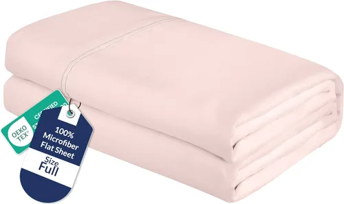 Miniatura 42 de Royale Linens Sábana Plana King – Sábanas Planas de Microfibra Cepillada Ultra Suave 1800 Solamente – Sin Arrugas y Resistente a las Manchas – Gris