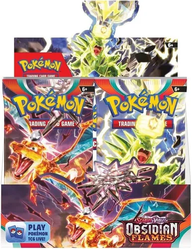 Pokemon Scarlet & Violet 3 Obsidian Flames Caja Booster